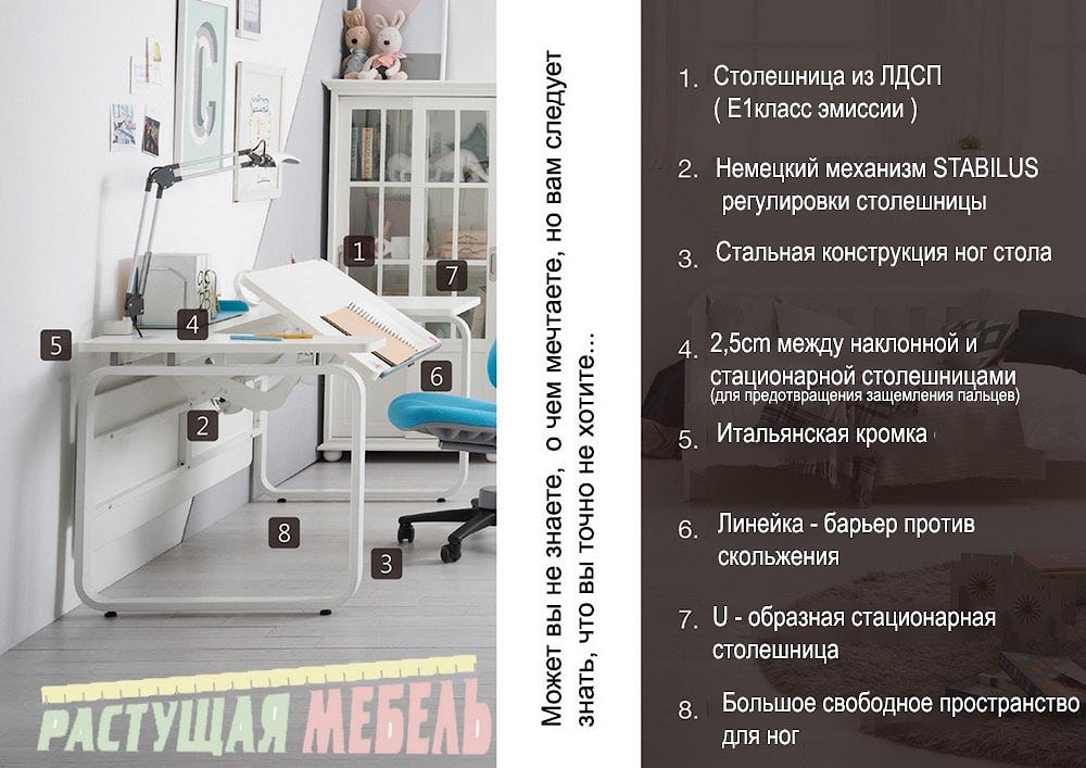 Дизайнерский стол COMF-PRO M14