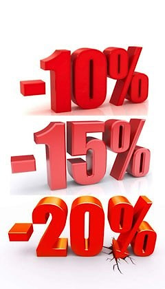 Скидка 10% 15% 20% на совместные покупки