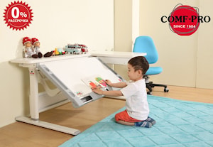 Весенняя акция:скидка+рассрочка на всю детскую регулируемую мебель COMF-PRO