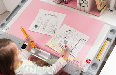 Настольное покрытие Desk Mat/розовая